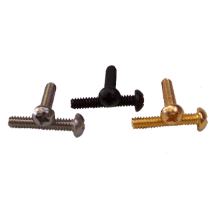 Stratocaster Pickup Height Adjustment & Selector Switch Mounting Screws - Round Head